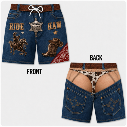 Cheeky Cowboy Trunks