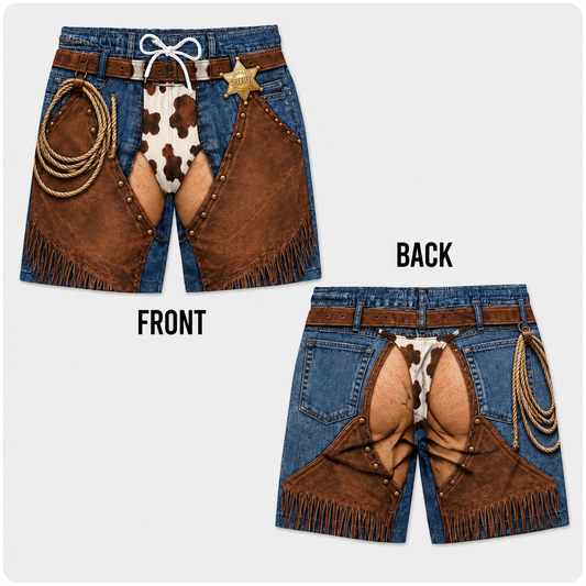 Cheeky Cowboy Trunks
